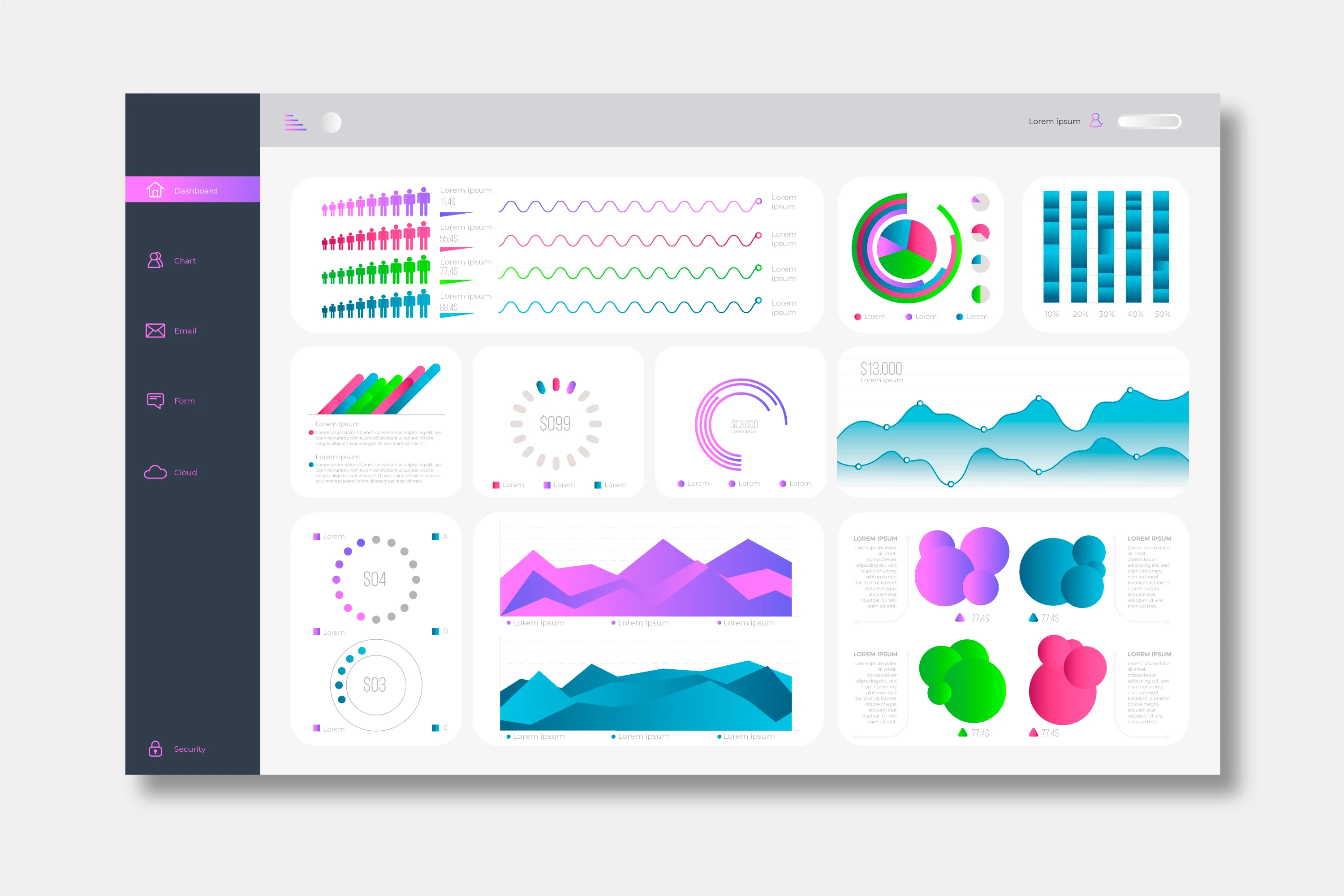 Clean data dashboard